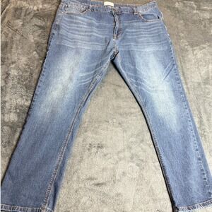 Smith & Mills Denim Blue Jeans Mens Size 46x30 Stretch Comfort Fit‎
